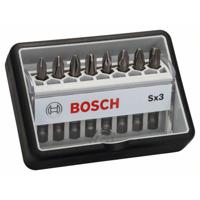 Bosch Accessories Robust Line 2607002558 Bitset 8-delig Kruiskop Phillips, Kruiskop Pozidriv - thumbnail