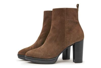 VIA VAI Dames Enkellaarsjes (Bruin)