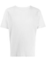 Homme Plissé Issey Miyake t-shirt plissé Mc May - Gris