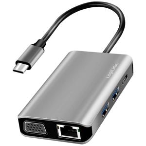 LogiLink UA0410 USB-C dockingstation Geschikt voor merk: Universeel USB-C Power Delivery