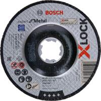 Bosch Accessoires X-LOCK Slijpschijf Expert for Metal 125x2.5x22.23mm, gebogen - 25 stuk(s) - 2608619257