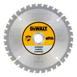 DeWalt Accessoires Cirkelzaagblad Aluminium 165x20x36T .99/1.49 FTG +3° - DT1911-QZ