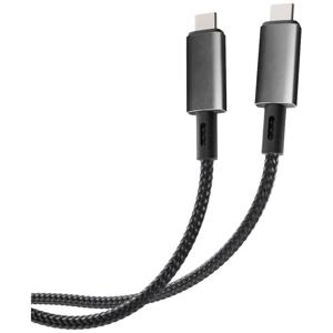 Vivanco 64011 USB-kabel USB 3.2 Gen 2 (3.1 Gen 2) 1 m USB C Zwart