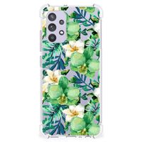 Samsung Galaxy A32 4G | A32 5G Enterprise Editie Case Orchidee Groen