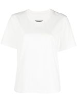 MM6 Maison Margiela t-shirt en coton à détails de coutures - Blanc - thumbnail