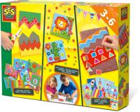 SES Creative Ik leer knippen, mozaïeken en prikken