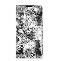 Mobiel BookCase Apple iPhone 14 Plus Skulls Angel - thumbnail