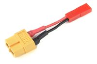 Conversie kabel BEC Man > XT60 Vrouw met silicone kabel 20AWG