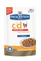 HILL'S FELINE C/D URINARY STRESS ZALM 85 GR