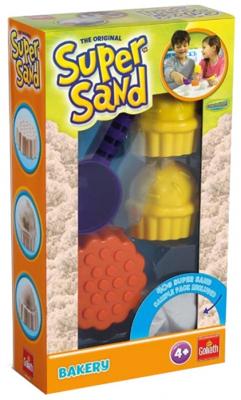 Goliath Super Sand Shapes Bakery speelzand 40 gram 5-delig Goliath Super Sand Shapes Bakery speelzand 40 gram 5-delig