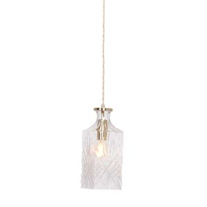 Mexlite Hanglamp Grazio glass Ø 10 cm mat goud