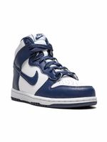 Nike Kids baskets montantes Dunk - Blanc