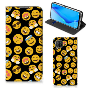 Huawei P40 Lite Hoesje met Magneet Emoji