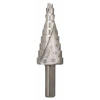 Bosch Accessories 2608597519 HSS Getrapte boor 4 - 20 mm Gezamenlijke lengte 70.5 mm 3 vlakken schacht 1 stuk(s) - thumbnail