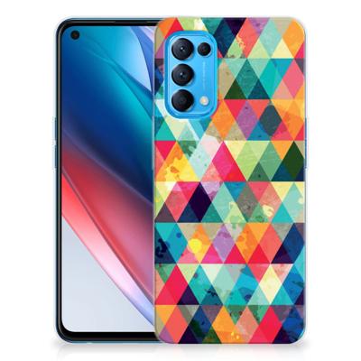 OPPO Find X3 Lite | Reno5 5G TPU bumper Geruit