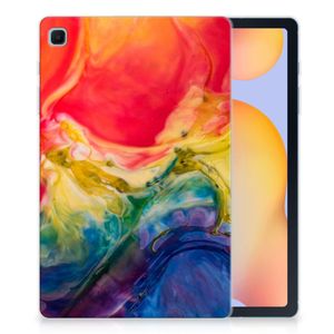 Tablethoes Samsung Galaxy Tab S6 Lite | S6 Lite (2022) Watercolor Dark