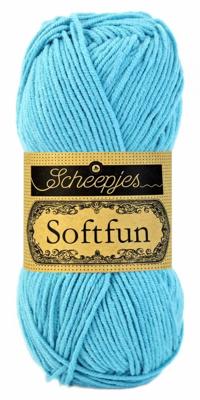 Scheepjes Softfun 2423 Bright Turquoise
