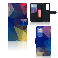 OPPO Find X3 Neo 5G Book Case Polygon Dark