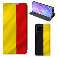 Samsung Galaxy S20 Ultra Standcase Belgische Vlag - thumbnail