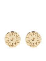 Patou boucles d'oreilles à logo gravé - thumbnail