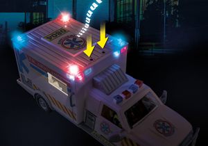 Playmobil City Action 70936 Reddings-voertuig: US ambulance