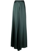 VOZ pantalon palazzo en soie - Vert