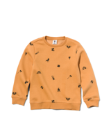 HEMA Kinder Sweater Kamperen Geel (geel)