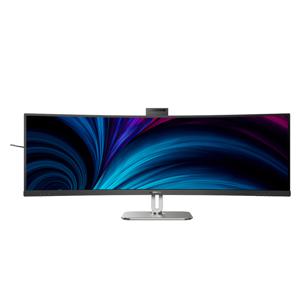 Philips Monitore 49B2U5900CH/00 LED-monitor Energielabel F (A - G) 124.5 cm (49 inch) 5120 x 1440 Pixel 16:9 4 ms HDMI, DisplayPort, USB-C 3.2, RJ45,