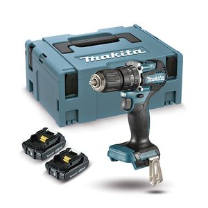 Makita DHP487RAJ boor 25500 RPM Zonder sleutel Zwart, Turkoois