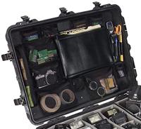 Peli 1669 Fotografie-/Dekselorganiser, Origineel Accessoire Voor Peli-Beschermingskoffer, Compatibel Met Peli 1660 (Afzonderlijk Verkrijgbaar), Kleur: Zwart