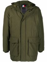 Tommy Hilfiger parka Rockie Dry Wax à capuche - Vert