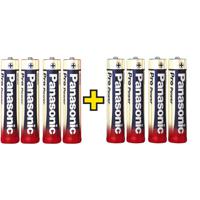 Panasonic Pro Power 4+4 gratis AAA batterij (potlood) Alkaline 1.5 V 8 stuk(s) - thumbnail