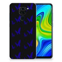 Xiaomi Redmi Note9 TPU bumper Vlinder Patroon - thumbnail