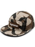 Supreme casquette à motif camouflage - Marron - thumbnail