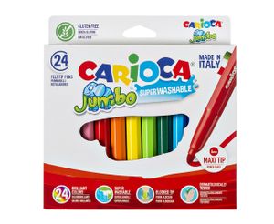 Viltstiften Carioca Jumbo Maxi set ÃƒÆ' 24 kleuren