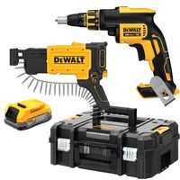 DeWalt DCF620E1K Accu Gipsplaatschroevendraaier | 1/4" | 18V XR Powerstack | in TSTAK - DCF620E1K-XJ - thumbnail