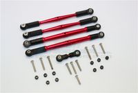 GPM - Aluminium Turnbuckles, Rood - Arrma 6S (MAK160RBK)