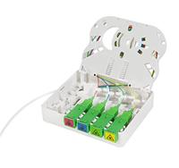 LogiLink 066555 Optische einddoos (STOA) FTTH 4X SC/APC met installatiekabel 40m Beige