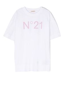 Nº21 Kids t-shirt à logo imprimé - Blanc