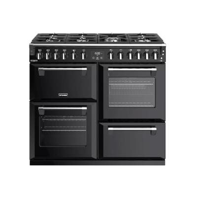 Stoves Richmond S1000 DF Range-fornuis Gaskookplaat Zwart, Roestvrijstaal A