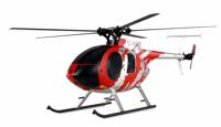 Amewi 25334 AFX MD500E Burgerloze 4-kanaals 325 mm helikopter 6G RTF rood/zilver RC afstandsbediening