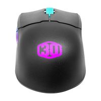 Cooler Master Peripherals MM712 30th Anniversary Edition muis Ambidextrous RF Wireless + Bluetooth + USB Type-A Optisch 19000 DPI - thumbnail