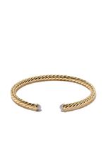 David Yurman bracelet Cablespira en or 18ct serti de diamants