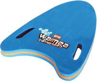 Waimea zwemplank junior 44,5 x 30 x 3 cm EVA foam blauw/oranje