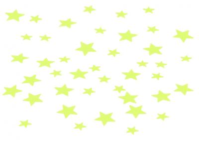 United Entertainment glow in the dark sterren 200 stuks United Entertainment glow in the dark sterren 200 stuks