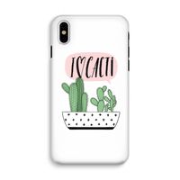 I love cacti: iPhone XS Tough Case - thumbnail