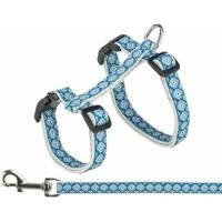 Trixie Kattentuig Met Riem Grijs/Blauw 27-45 CM/13 MM 120 CM