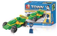 Sluban City Motors M38-B0172 Streetracer 63-delig - thumbnail