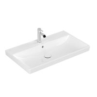 Villeroy & Boch Avento meubelwastafel 80x47cm 1 kraangat met overloop wit 41568001 - thumbnail