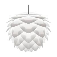 Umage Silvia Medium hanglamp white - met koordset zwart - Ø 50 cm